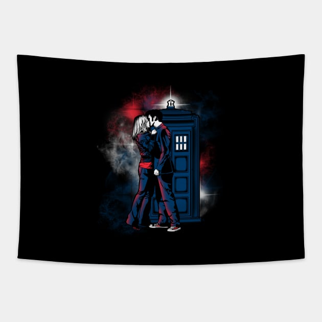 Doctor With One Heart Tapestry by traceygurney