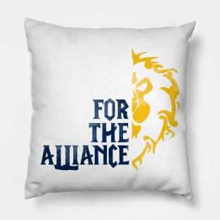 For The Alliance! Pillow