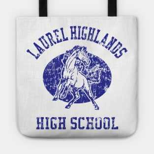 LAUREL HIGHLANDS HIGH SCHOOL VINTAGE BLU Tote