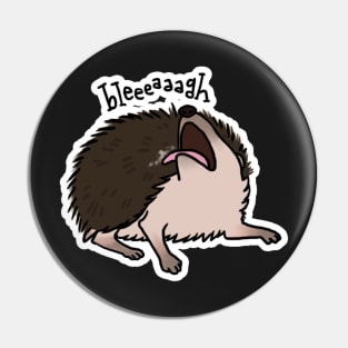 Hedgehog Anointing - Classic Coloration Pin