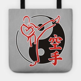 Yin Yang Asian Martial Arts Karate Fighter Tote