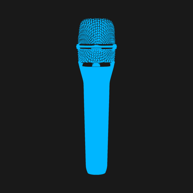 Cyan Mic by Vin Zzep