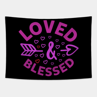 Loved & Blessed Tapestry