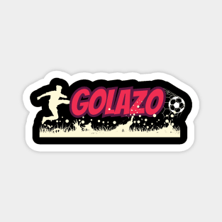 Golazo Soccer Football Magnet