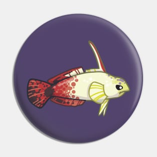 Fire Dartfish Pin