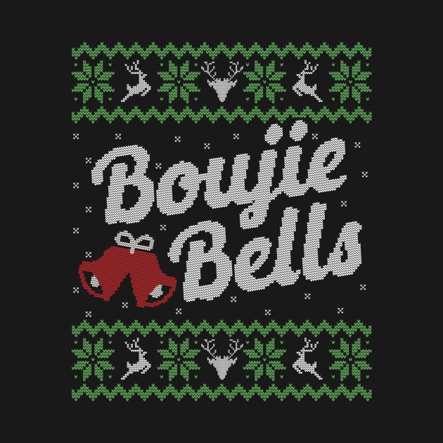 Ugly Christmas Sweater Boujie Bells by HolidayoftheWeek