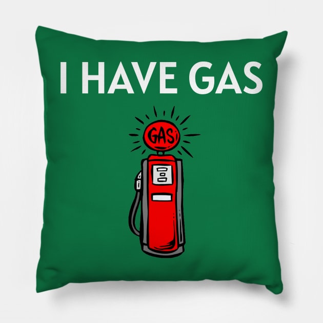 i have gas ,T-shirt John Cena in the movie Fast X Pillow by ElRyan