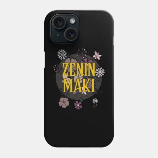 Aesthetic Proud Name Maki Flowers Anime Retro Styles Phone Case