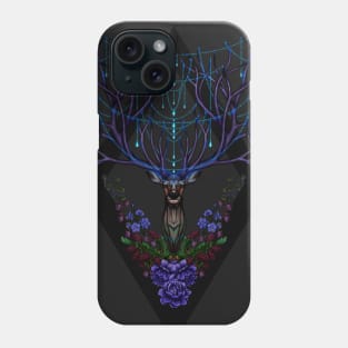 Deer in space Phone Case