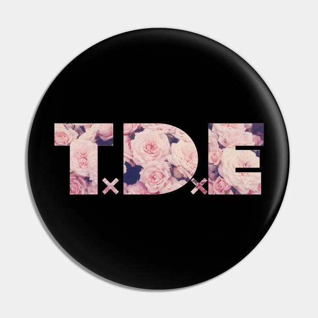 Tde Pink Flowers Logo Sza Pin Teepublic
