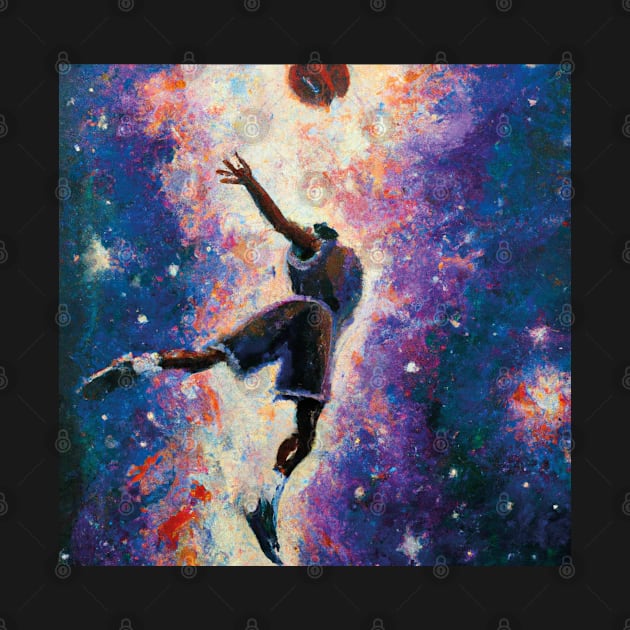 Basketball Universe Slam by Arymah Artworks