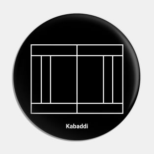 Kabaddi Court Simple Pin