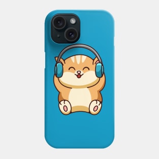 Music And Cat Phone Case