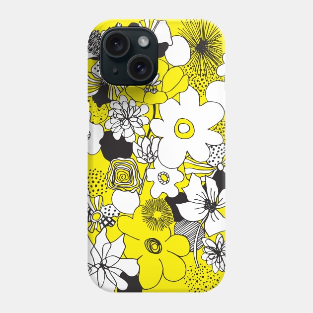 Floral Medley Phone Case by fuzzyleaf