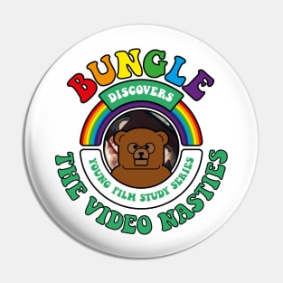 Bungle discovers… The Video Nasties Pin