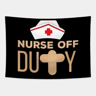 Nurse Off Duty Tapestry