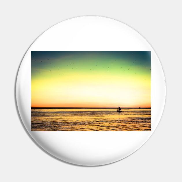 Sailboat at sunset Pin by calamarisky