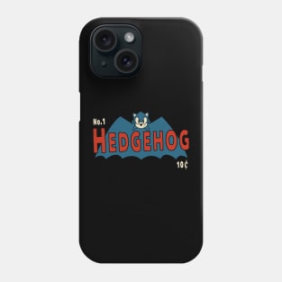 The Hedgehog // Retro Comics Cartoon Movies Gaming Bat Mashup Phone Case