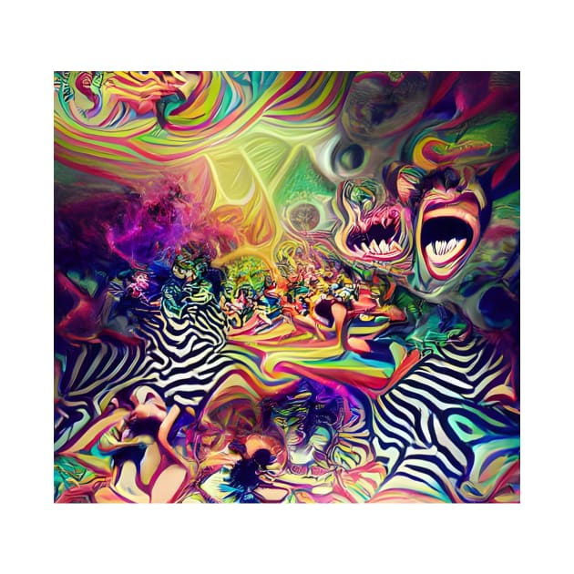 Psychedelic Insanity by Mihadom