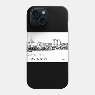 Davenport Iowa Phone Case