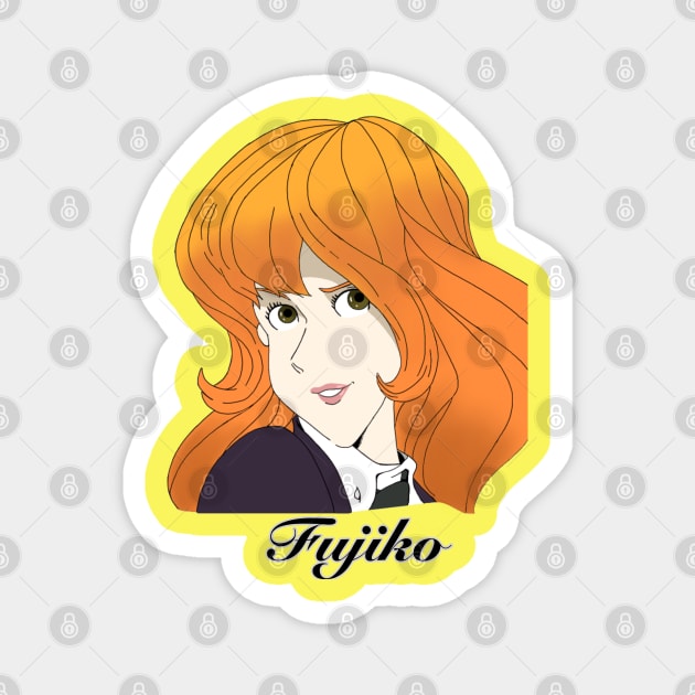 Fujiko Mine Magnet by Beck’s Randoms