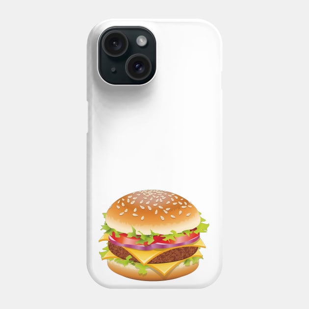 Give Me A Burger Phone Case by iQdesign