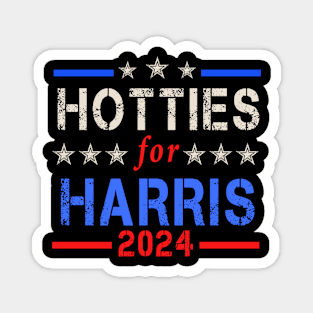 Hotties For Harris Funny Tees Magnet