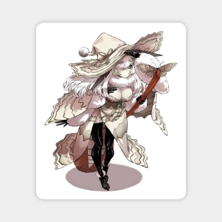 white witch moth Magnet