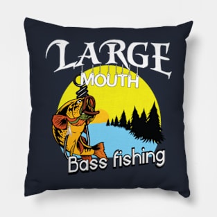 Bass Fishing Pillow