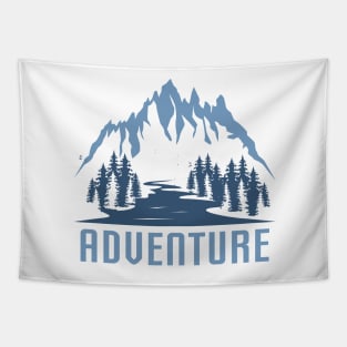 Mountain Adventure Tapestry