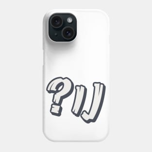 Yiddish: "NU?" The Perfect Expression for Every Situation! Phone Case