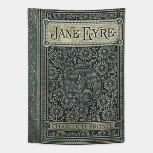 Jane Eyre Old Book Cover Design Tapestry