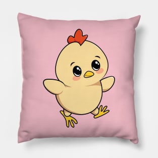 White Chicken Pillow