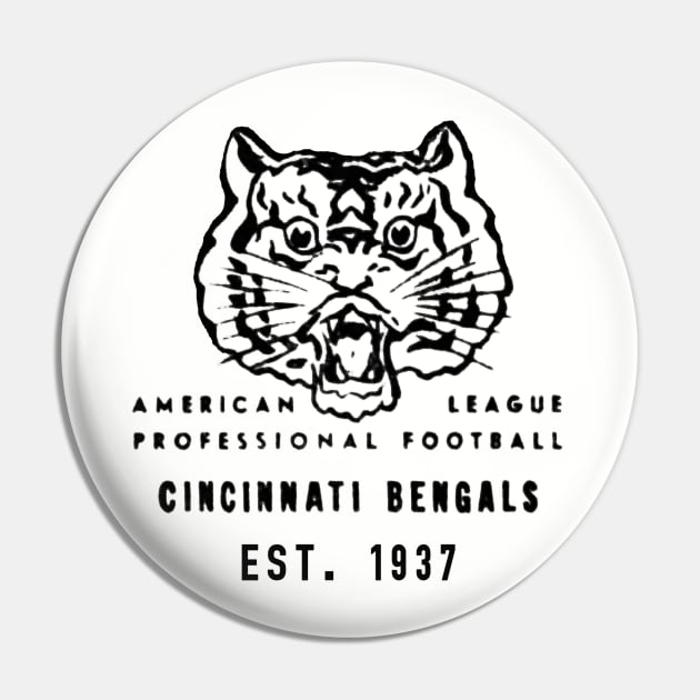 1937 Cincinnati Bengals Pin by CamMillerFilms