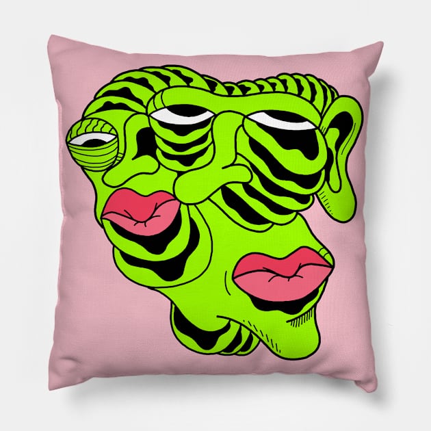 Radioactive Love Pillow by PLS