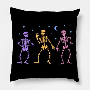 Skeleton Dancing Pillow