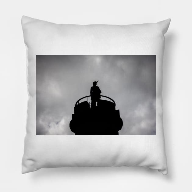 The Glenfinnan Monument Pillow by GrahamPrentice