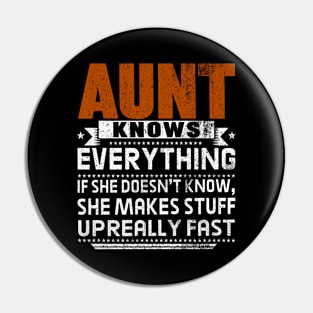 aunt knows everything Pin