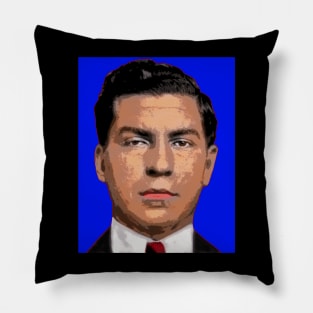 lucky luciano Pillow