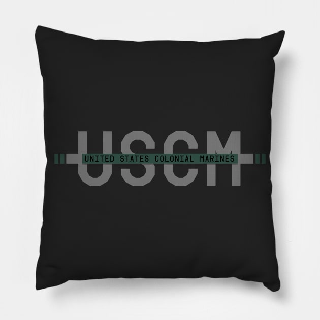 USCM Pillow by aquaticform