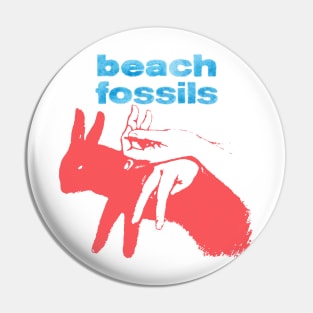 Beach Fossils Bunny Pin