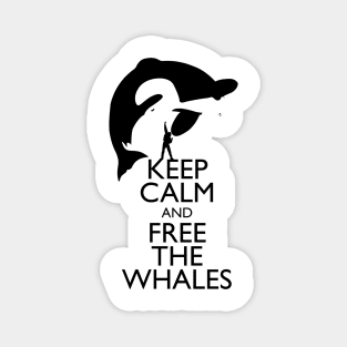 Free The Whales Magnet