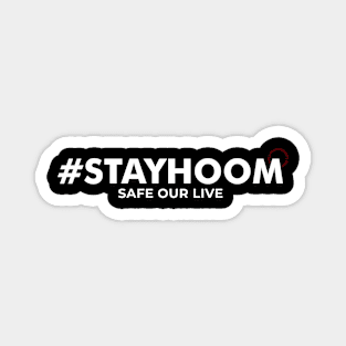 Stay Home Parody Magnet