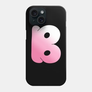 Pink Letter B Phone Case