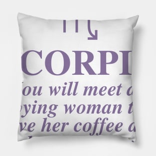 Scorpio Pillow