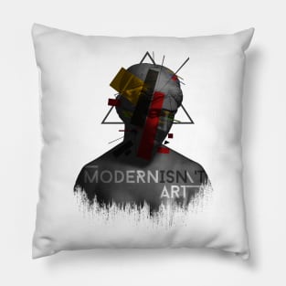 Modernisn't Art Pillow