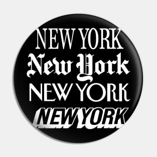 New York City NYC Pin