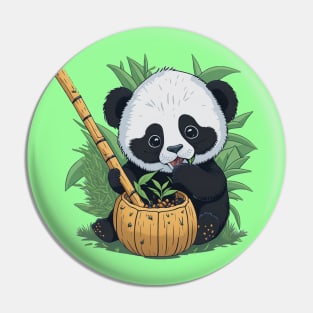 Adorable baby panda Pin