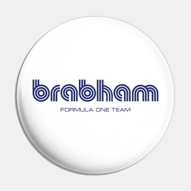 Brabham Formula One 1972 team logo - brabham blue