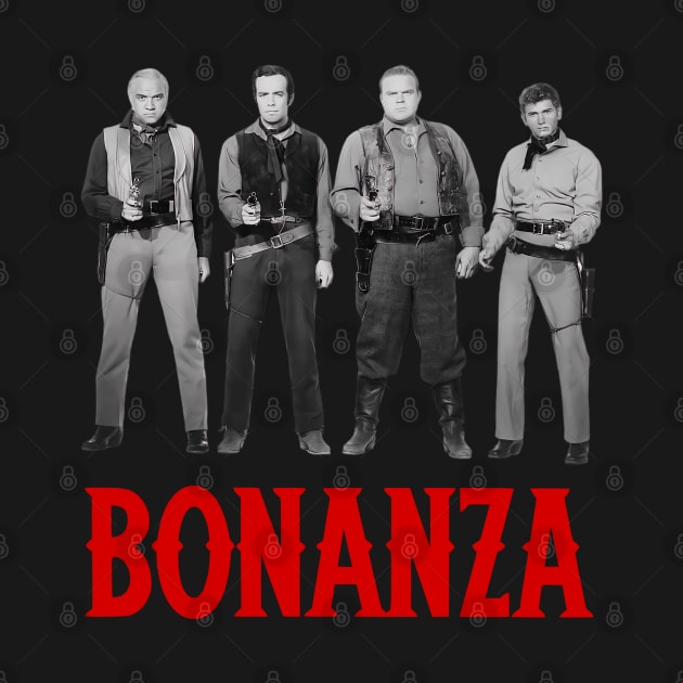 Bonanza - Group Draw - Tv Western by wildzerouk